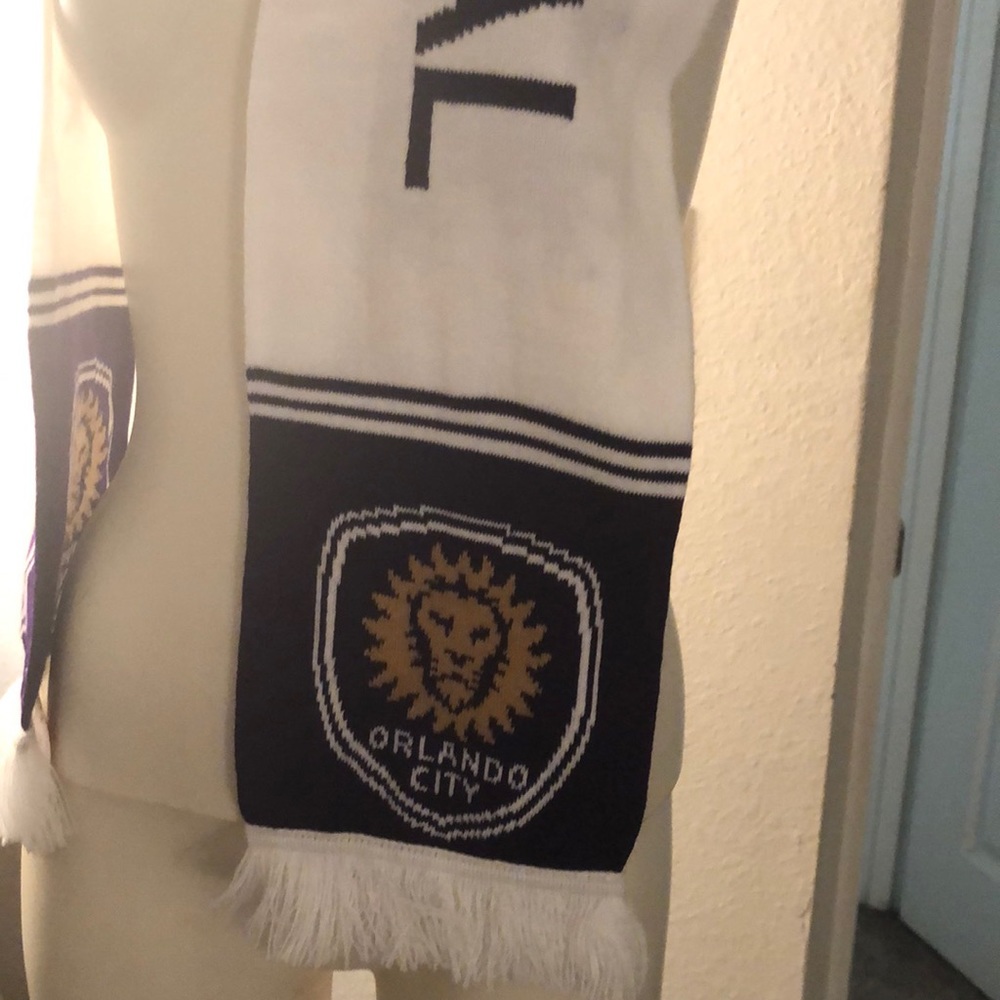Orlando city soccer scarf unisex - one size